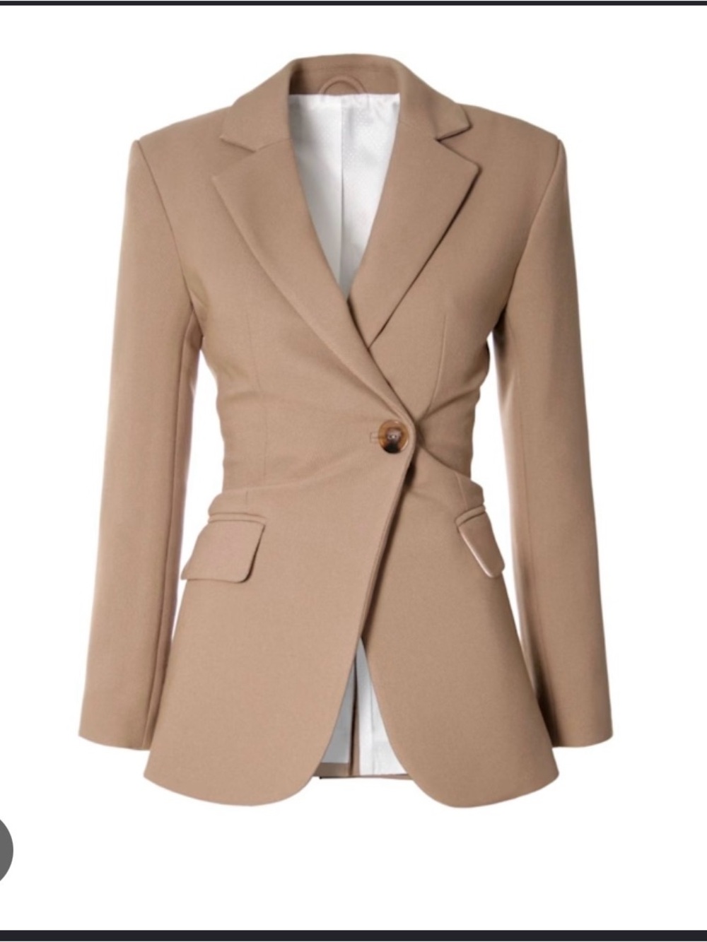 Isabella Natural Blazer by AGGI Originally $681